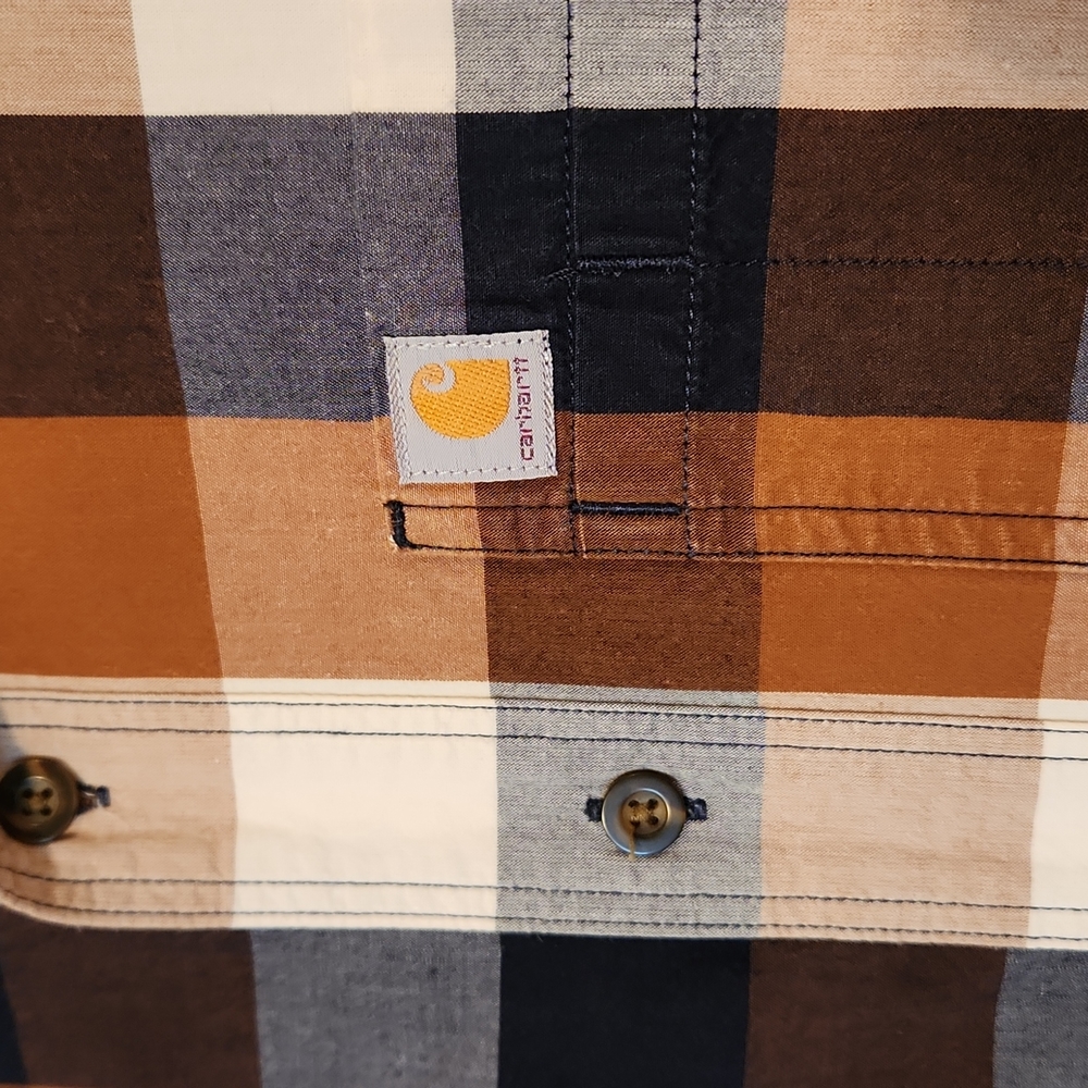 Relaxed Fit Plaid Carhartt Shirt